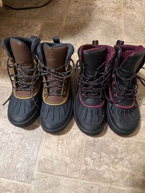 ACG 2x Nike Kids Winter Boots in Black/Brown